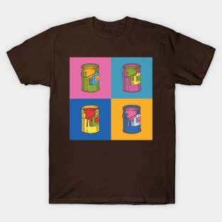 Pop Art Tin Cans T-Shirt